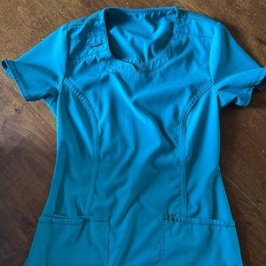 Teal Cherokee infinity ♾ scrubs set size XXSMALL
